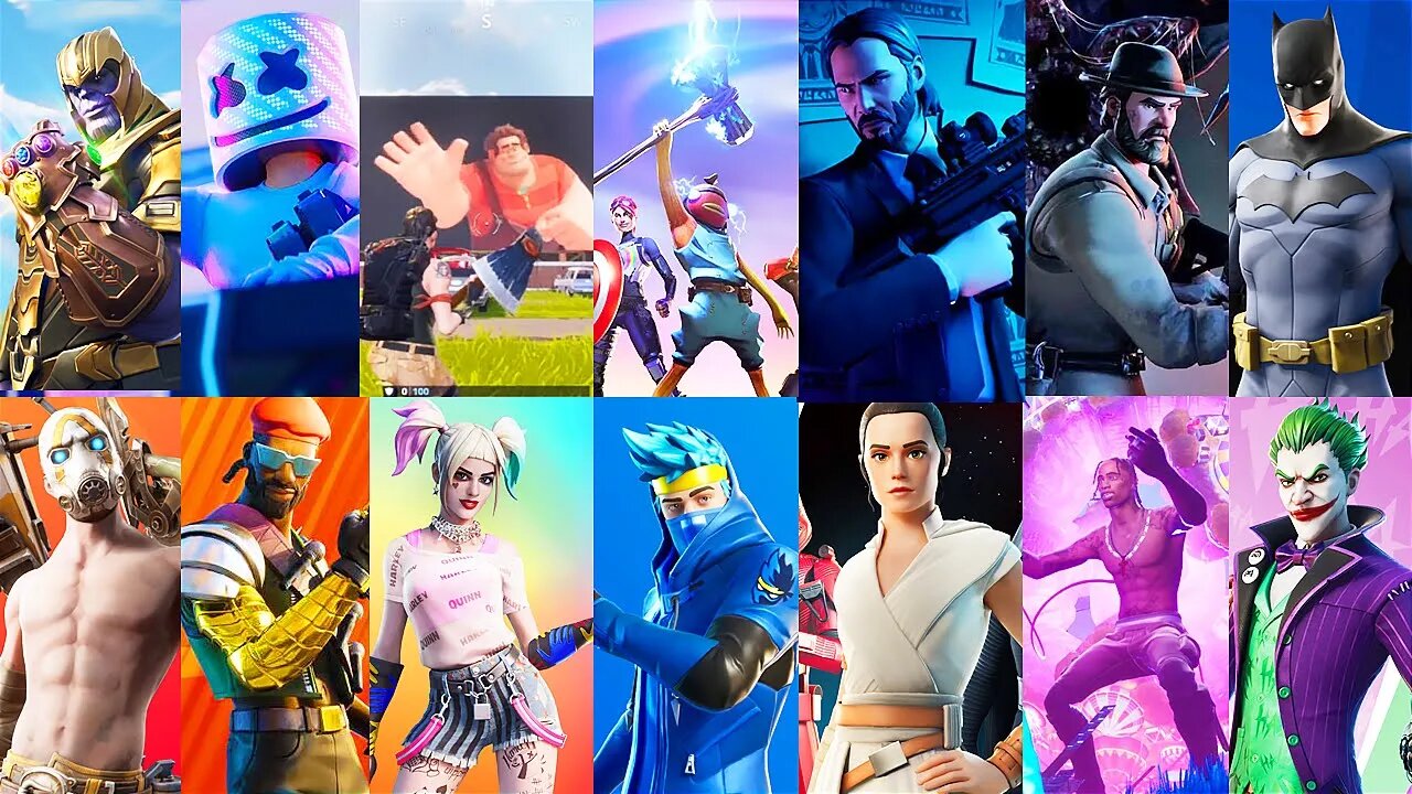 Every Single Fortnite Crossover in One Video