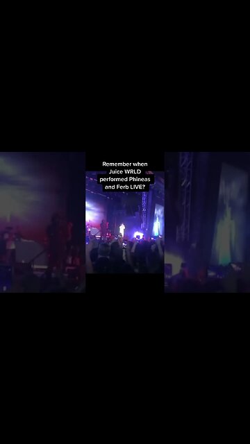 Juice WRLD Performing Phineas & Ferb Live