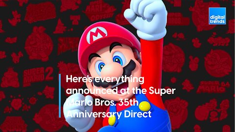 Super Mario Bros. 35th Anniversary Direct