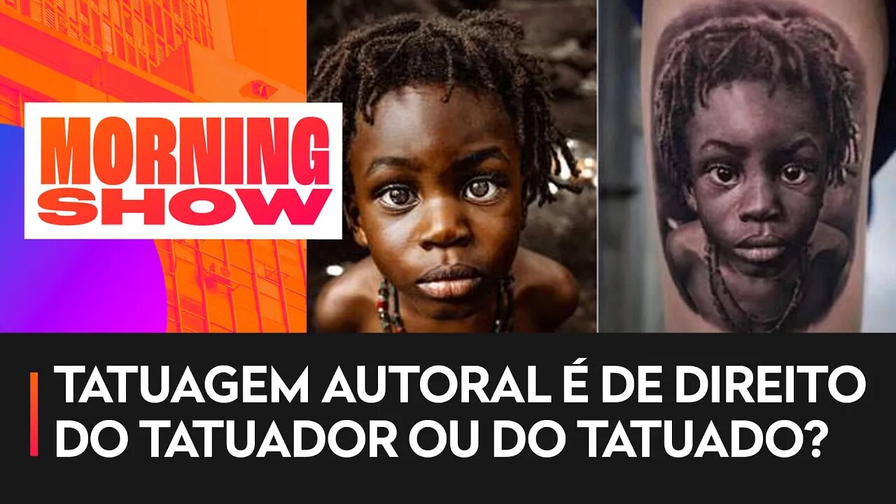 Tatuador ganha concurso com tatuagem com foto de uma criança sem autorização da mãe