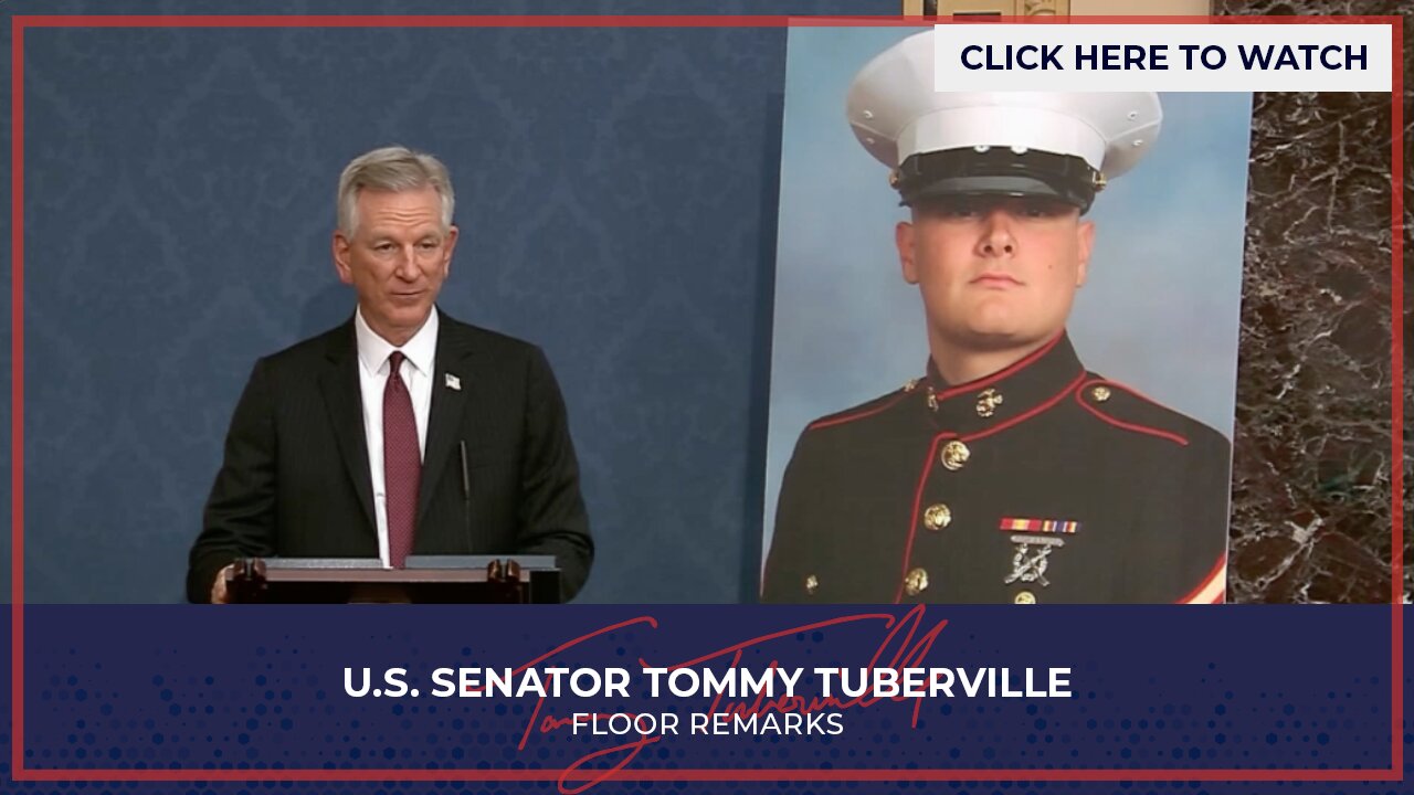 Senator Tuberville Honors Fallen Alabamians for Memorial Day Weekend