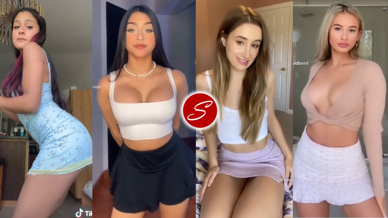 Best TikTok Sexy Dance Compilation - Hot Women In Tight Mini Skirts, Short Skirts, Micro Skirts #6