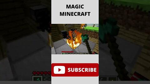 Minecraft fire #shorts #minecraft100days #minecraftsong #minecrafthouse #minecraftmusic