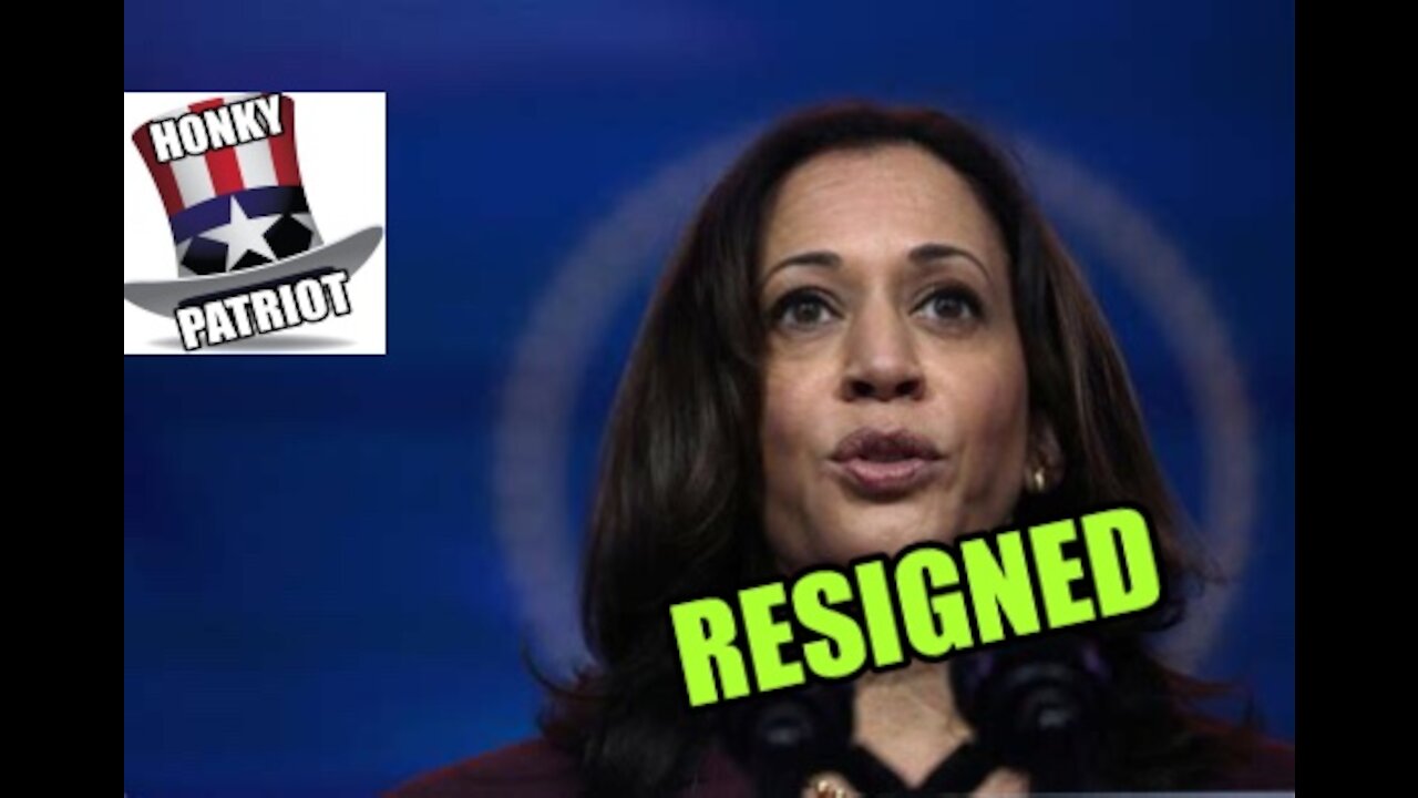 Breaking : KAMALA HARRIS RESIGNS !
