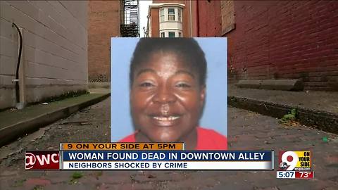Police ID woman killed in Downtown alley