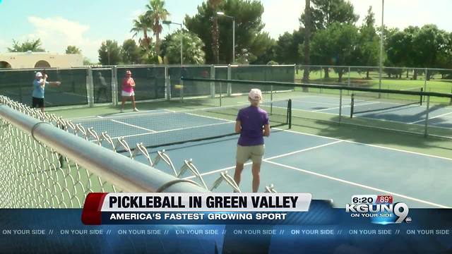 Pickleball growing fast at the Green Valley Rec Center