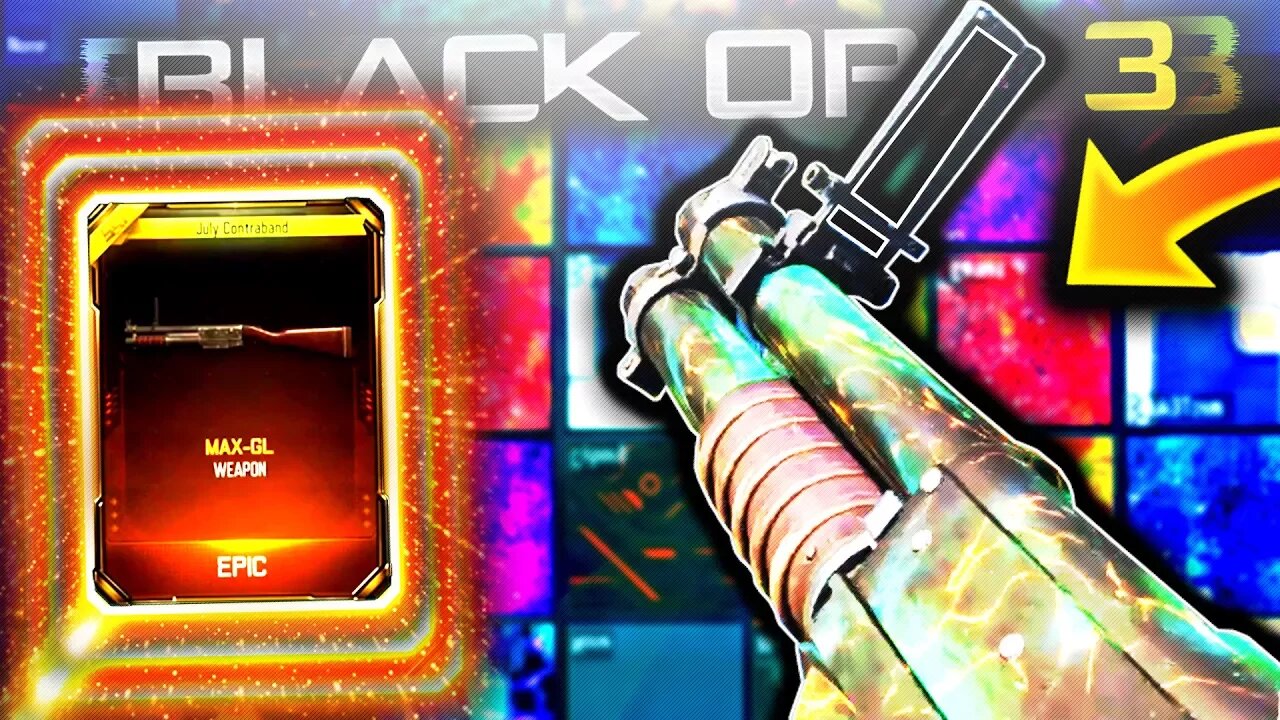 NEW "MAX-GL GAMEPLAY" - BLACK OPS 3 MAX-GL GAMEPLAY! BO3 "CHINA LAKE DLC WEAPON GAMEPLAY" SHOWCASE!!