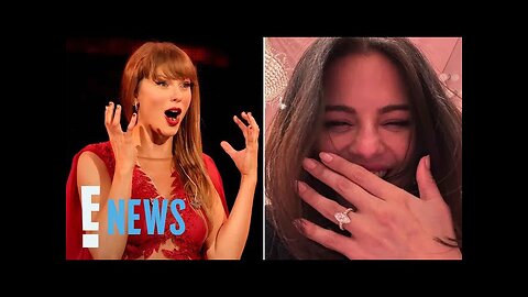 Taylor Swift REACTS to Selena Gomez's Engagement to Benny Blanco | E! News