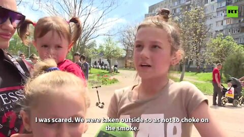 "It was so scary when they used us as a shield": A girl from Mariupol describes the actions of Azov