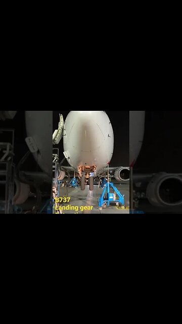 Strange Never Seen #B737 Landing Gear Test On The Ramp #Aviation #AeroArduino