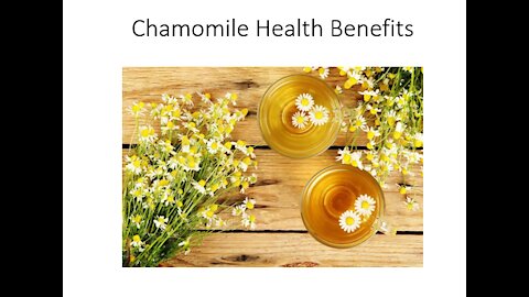 Chamomile Relaxing Benefits