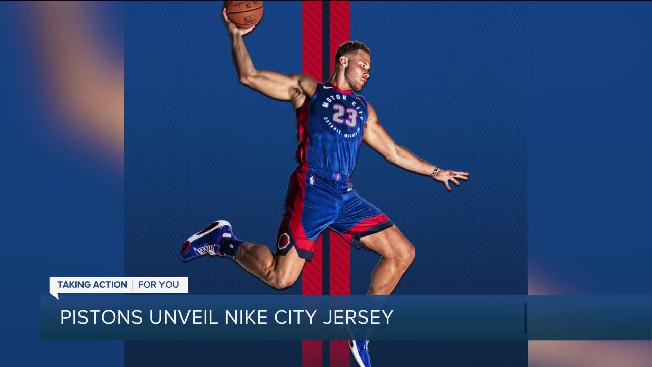 Pistons unveil 2020-21 Motor City 'City Edition' uniforms