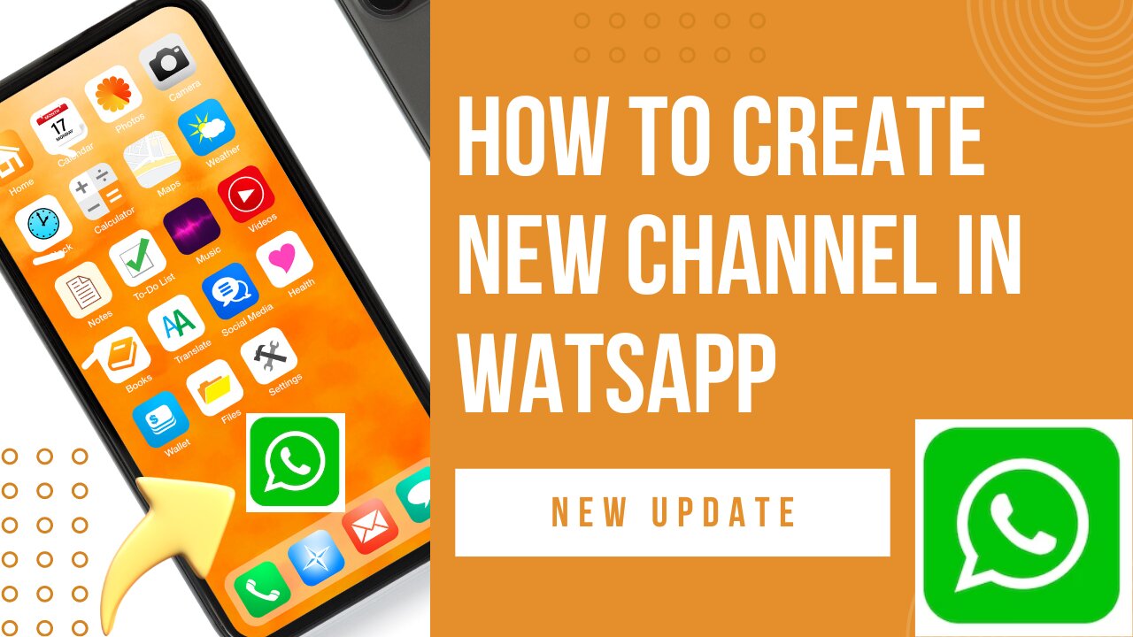 How to create new channel in watsapp for mobile or web to post and promote your business I English I