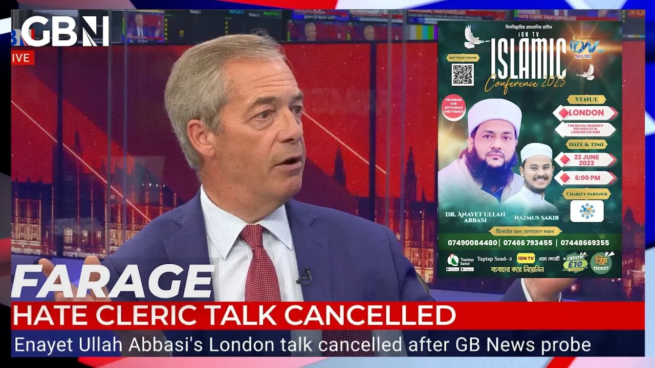 Home Office allowing hate clerics into UK | Nigel Farage & Charlotte Littlewood discuss