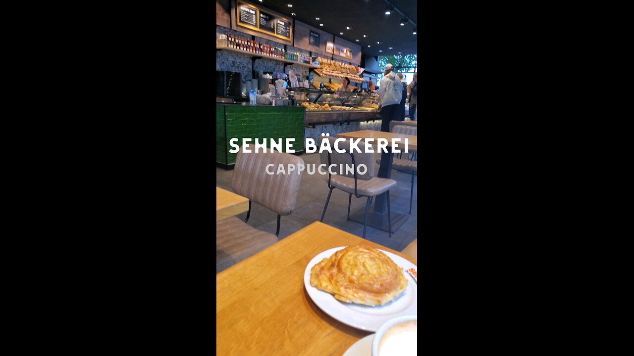 Sunday Morning Cappuccino in Germany
