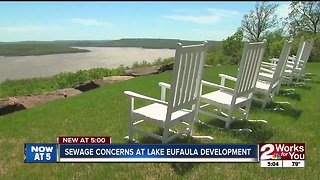 Sewage concerns at Lake Eufaula planned community