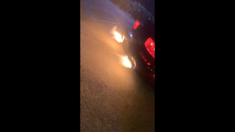 Pontiac TRANS AM Shoots FLAMES