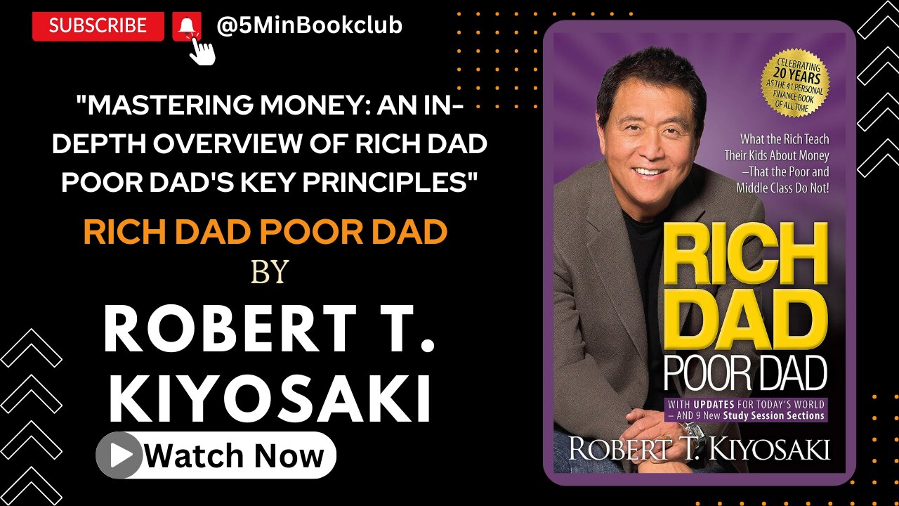 "Mastering Money: An In-Depth Overview of Rich Dad Poor Dad's Key Principles"