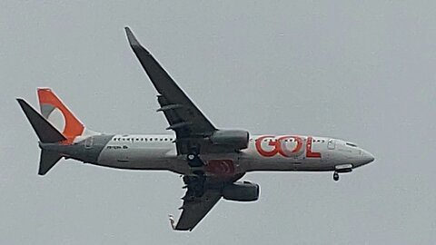 Boeing 737-800 PR-GXH coming from São Paulo to Fortaleza