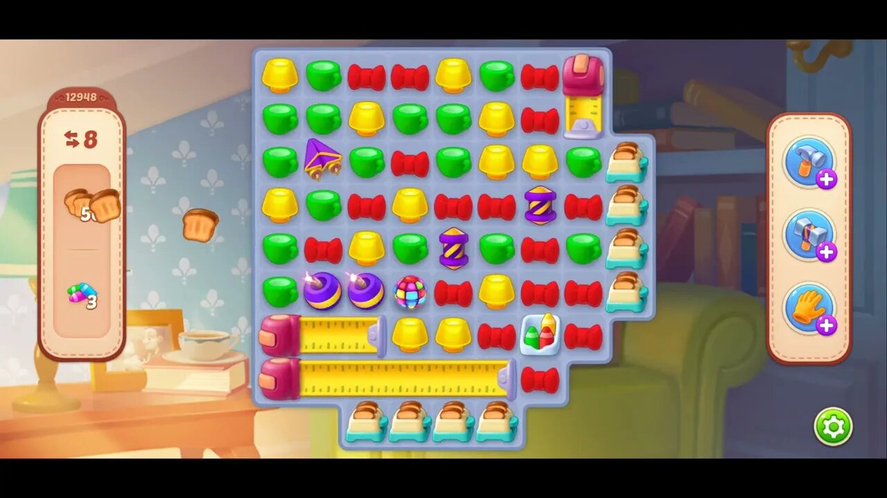 Playrix Homescapes Gameplay Walkthrough Level 12948