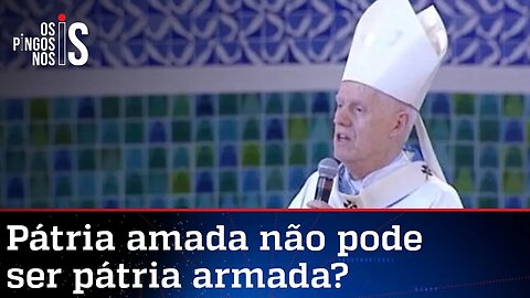 Arcebispo de Aparecida fala em desarmamento e critica fake news