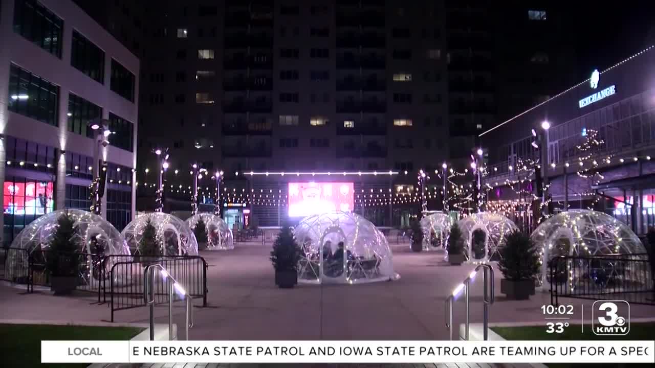 Capitol District igloos a big hit, helping surrounding bars and restaurants bring in more customers