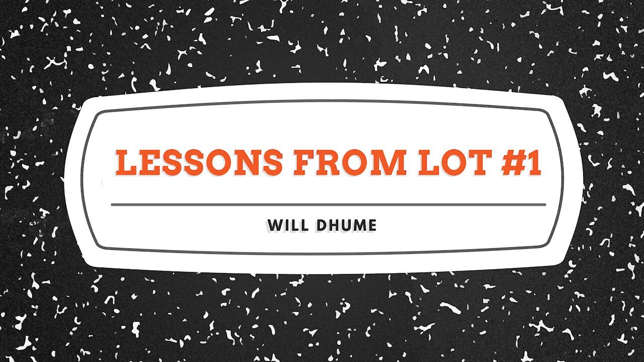 Lessons From Lot #1