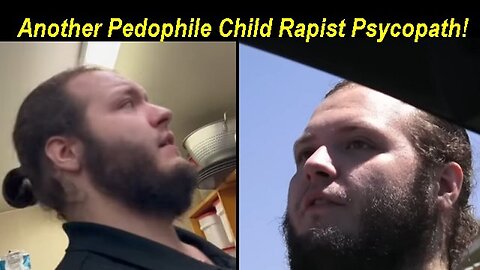 Another Pedophile Child Rapist Psychopath! Caught At His Pizza Making Job!
