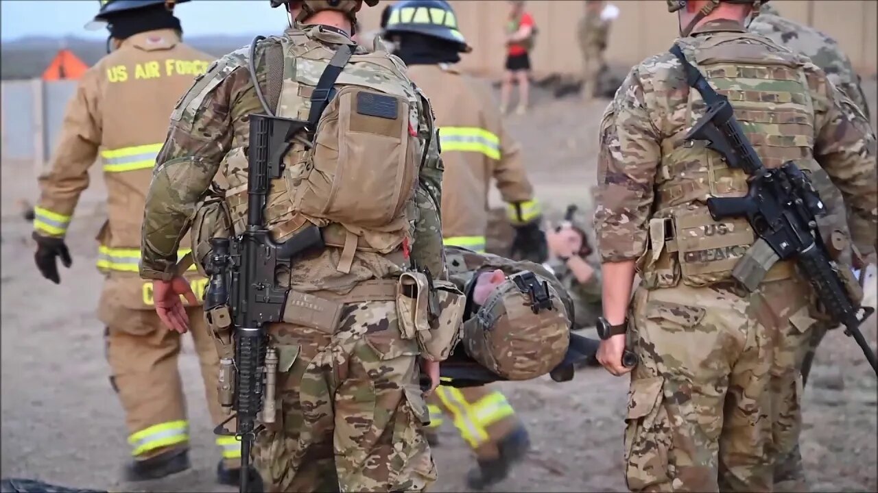 US and French Forces Coordinate in Mass Casualty Exercise