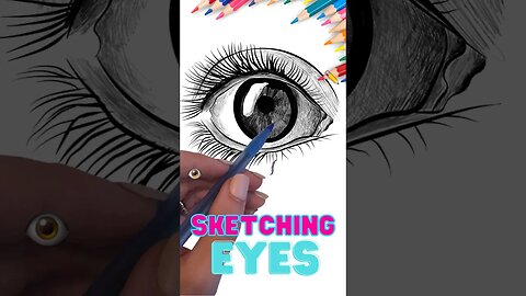 Sketch Better Eyes •Shadows•Strokes•Placement #sketching #art #tutorial #drawings