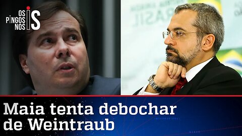 Maia toma invertida de Weintraub