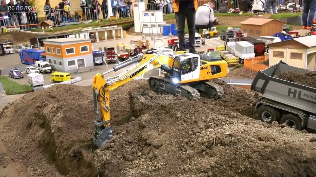 8 RC TRACTOR, RC TRUCKS COLLECTION!! RC FARMING, MACHINES, RC HYDRAULIC DIGGER, RC EXCAVATOR TRANS