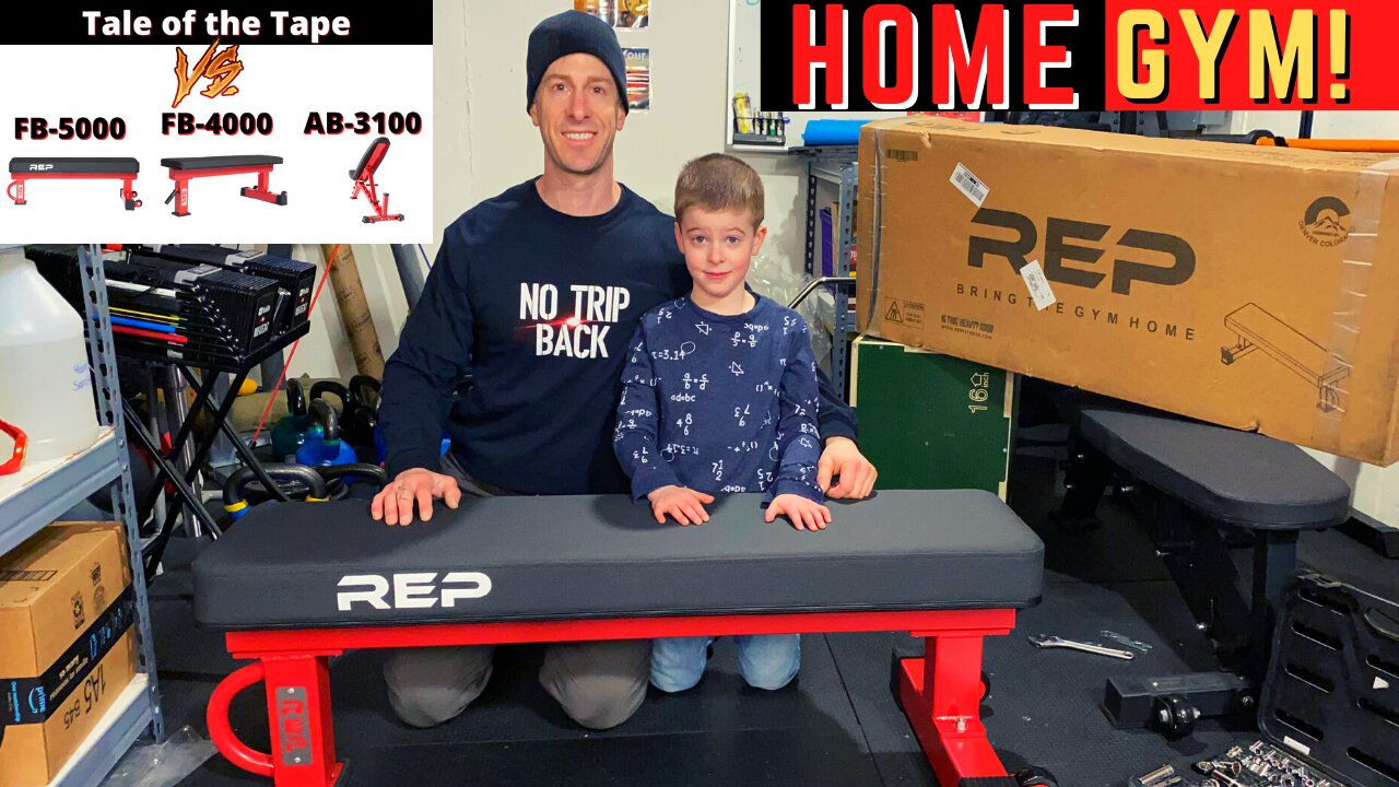 Benching on a Budget | Rep Fitness FB 5000 Review | FB 5000 vs FB 4000 vs AB 3100