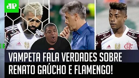 "POR%@! Eu sou ANTI-FLAMENGO, mas..." Vampeta SE EXALTA e FALA VERDADES sobre Renato Gaúcho!