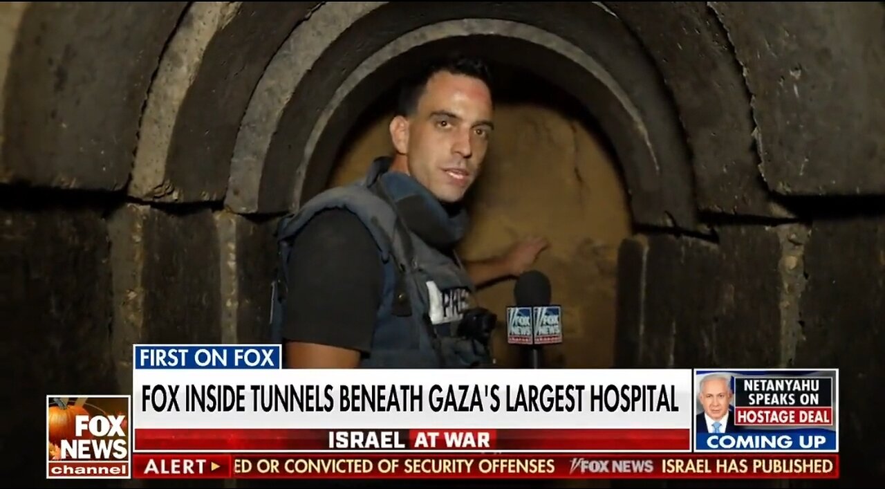 Fox's Trey Yingst Goes Inside Hamas' Terror Tunnels