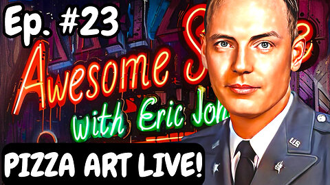 Awesome Sauce PIZZA ART LIVE! Ep. #23: Veterans Day Special!