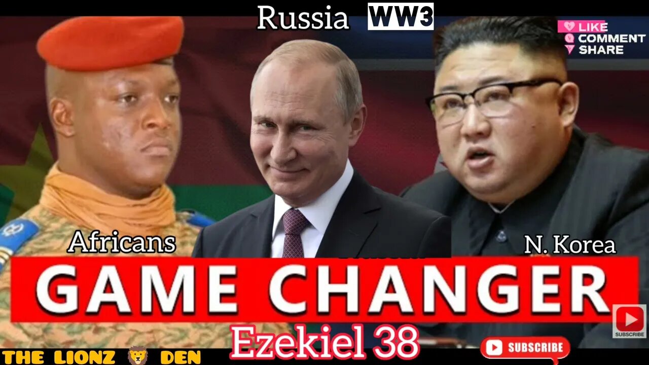 EZEKIEL 38: "BE THOU A GUARD UNTO THEM" (RUSSIA AFRICA N. KOREA) #ww3 #prophecy #war #news