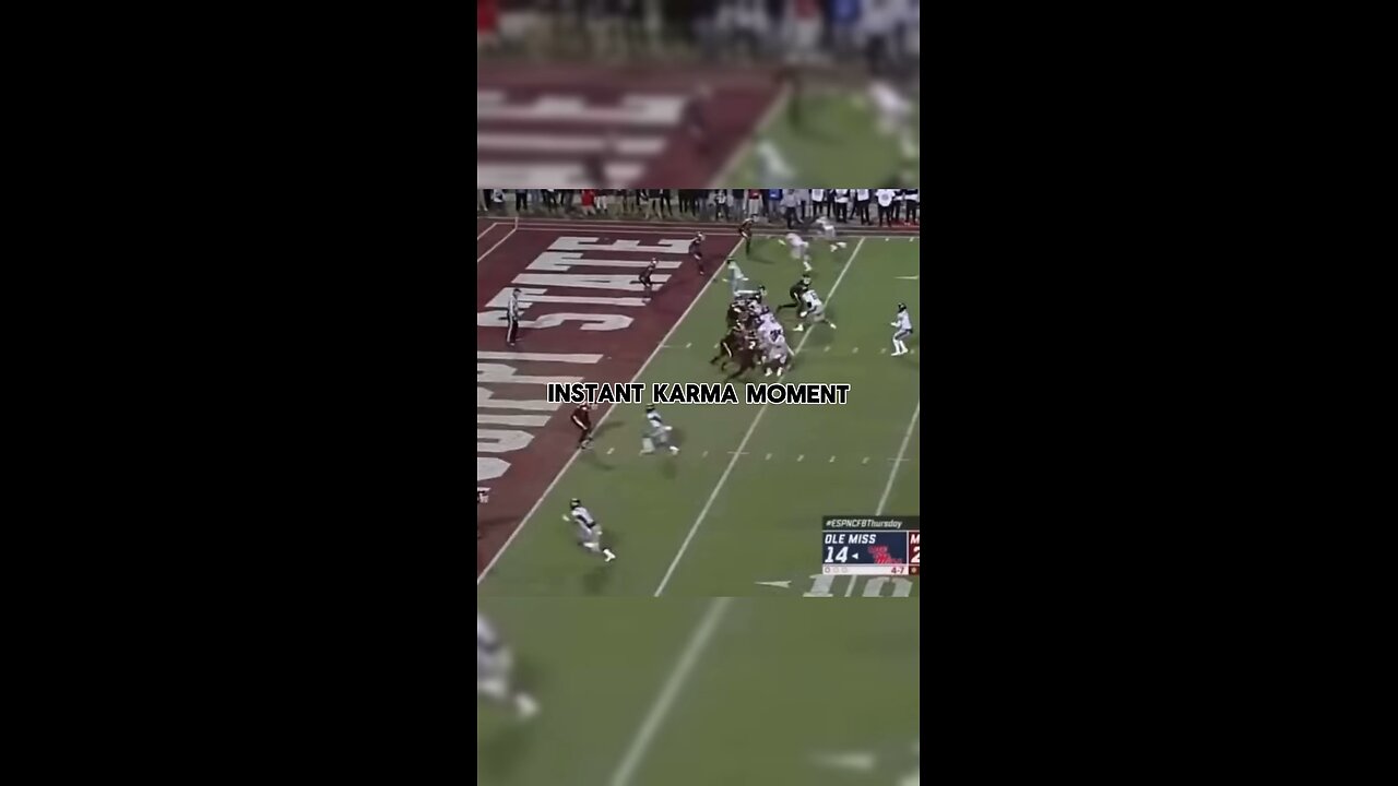 College football karma moments