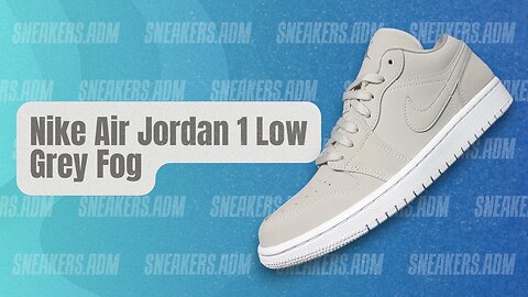 Nike Air Jordan 1 Low Grey Fog (W) - DC0774-002 - @SneakersADM