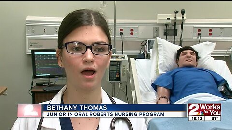 ORU high tech classroom for nurses