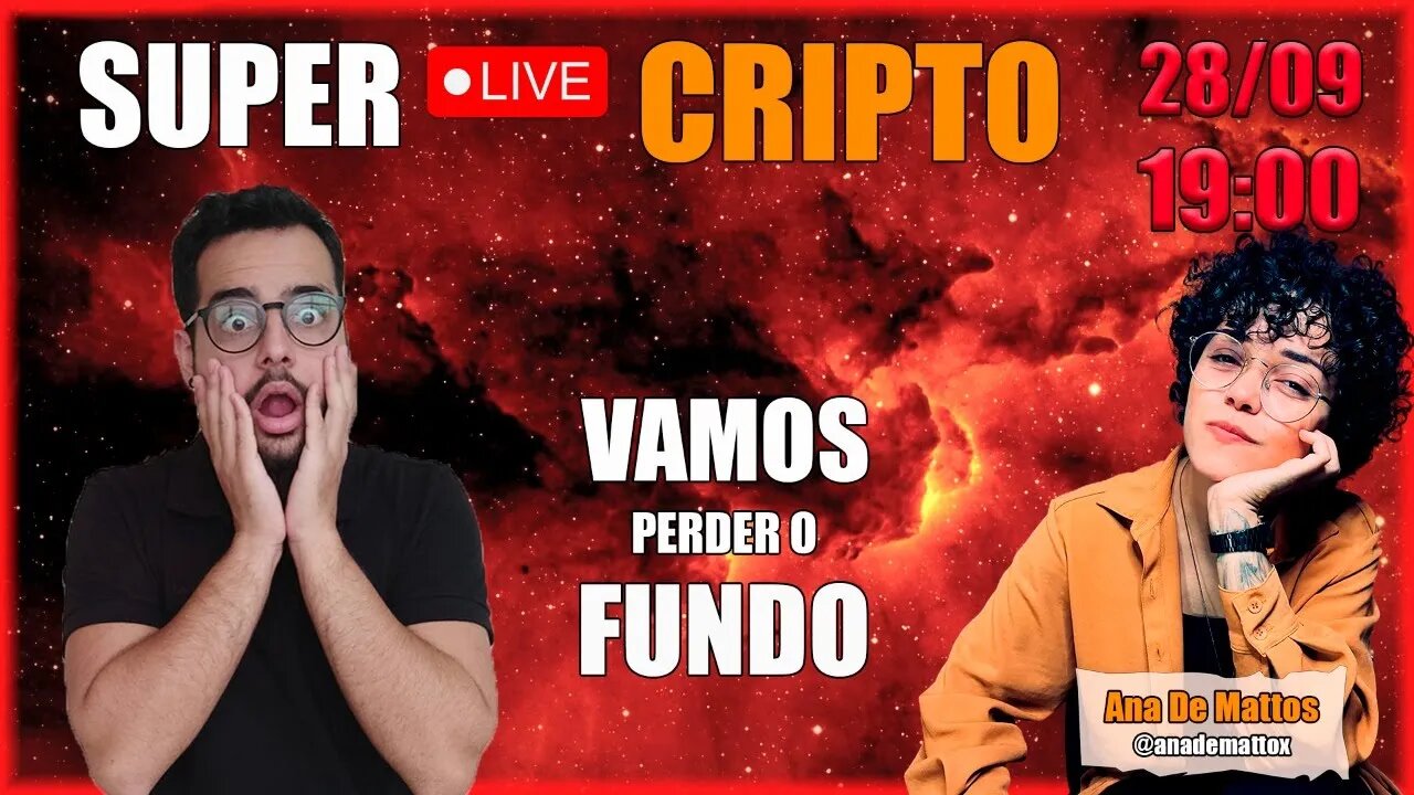 Bitcoin Próximo À Mínima Do Ano! Super Live Ft. @Ana de Mattos | Especulador do Futuro