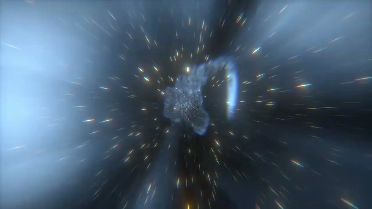 VÍDEO SEM DIREITOS AUTORAIS: Buraco De Minhoca Espaço Túnel Viagem No Tempo.