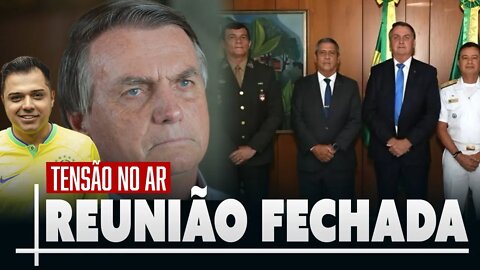 Reunião com as Forças Armadas // CNN admite que tem "algo muito estranho"