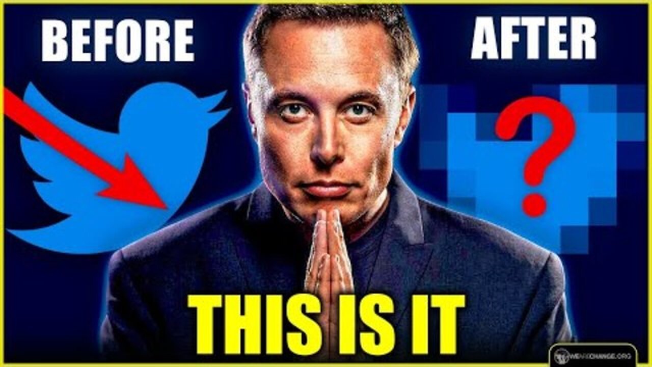 WOW - This Explains Why Elon Is Doing It!
