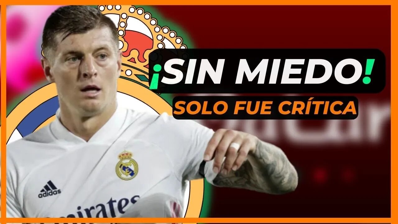 ¡DIJO TODO! TONI KROSS SORPRENDIDO - REAL MADRID ACTUALIDAD