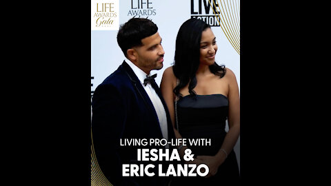 Iesha & Eric Lanzo | Red Carpet Interview At Life Awards 2021