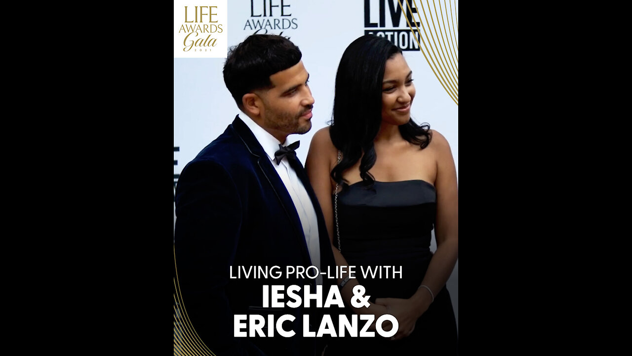 Iesha & Eric Lanzo | Red Carpet Interview At Life Awards 2021