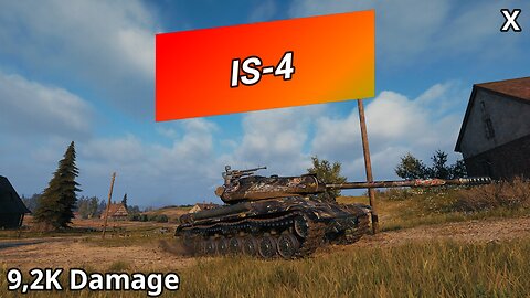 IS-4 (9,2K Damage) | World of Tanks