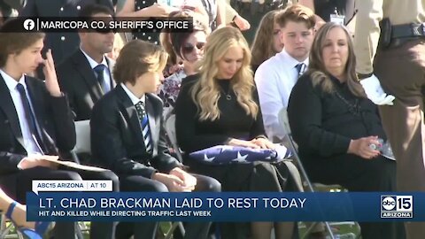 MCSO Lt. Chad Brackman laid to rest in Gilbert