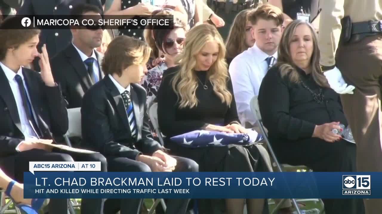 MCSO Lt. Chad Brackman laid to rest in Gilbert
